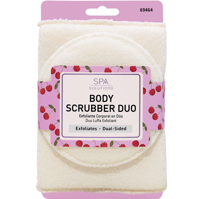 CALA Body Scrubber Duo | Cherry Print (2PK)