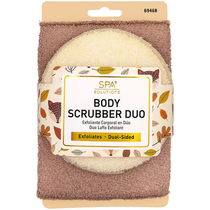 CALA Body Scrubber Duo | Nude & Brown (2PK)