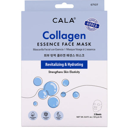CALA Essence Facial Masks: Collagen (5 Pks)