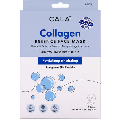 CALA Essence Facial Masks: Collagen (5 Pks)