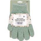 CALA Exfoliating Bath Gloves: Green Sage (3 PK)