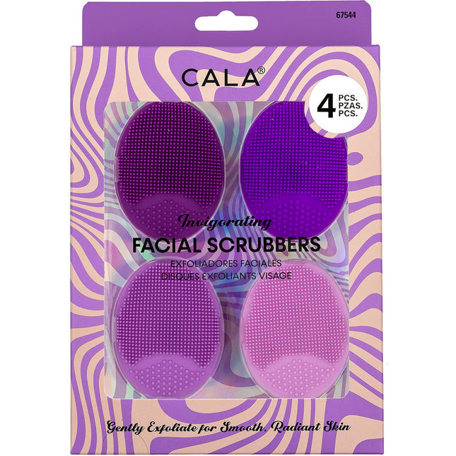 CALA Facial Scrubbers - Lavender Tone