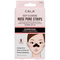 CALA Charcoal Nose Pore Strips - 6 Strips