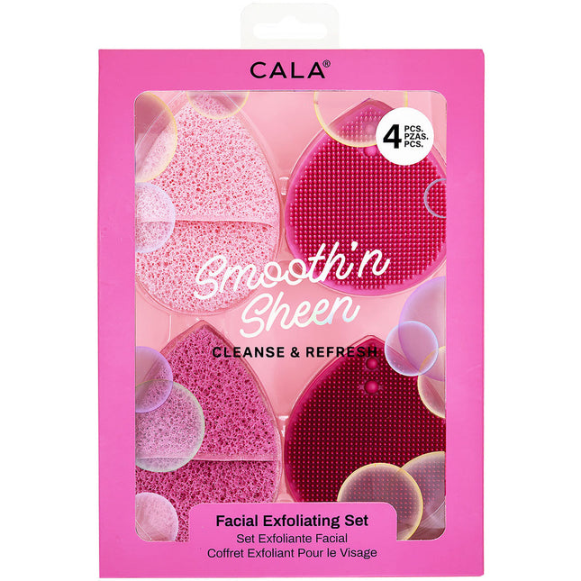 CALA Smooth 'N Sheen Facial Scrubs - Pink