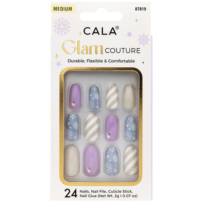 Cala Glam Couture | Medium Oval Lav/Blue