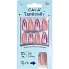 Cala Luminosity Cat Eye Chrome Pink Press On Nails