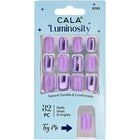 Cala Luminosity Cat Eye Chrome Purple Press On Nails