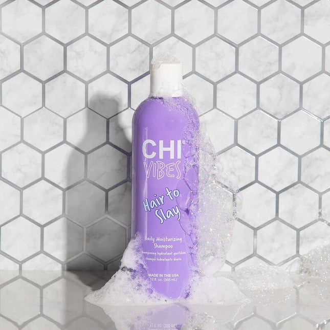 Chi Vibes Hair to Slay Daily Moisturizing Shampoo