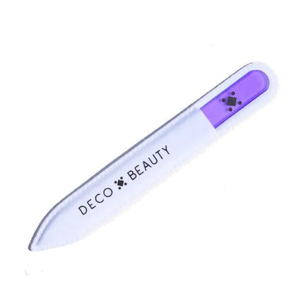 Deco Miami Crystal Nail File - Purple