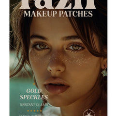 Fazit Gold Glitter Freckles Makeup Patches