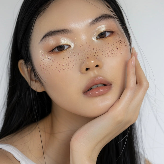 Fazit Rose Gold Glitter Freckles Makeup Patches