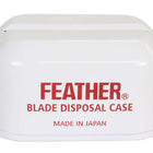 Feather Styling Razor Blade Disposal Case