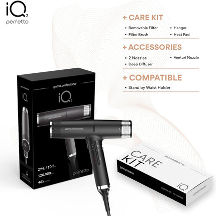 GA.MA ITALY IQ2 Perfetto | Professional Hair Dryer