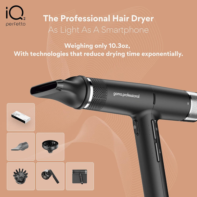 GA.MA ITALY IQ2 Perfetto | Professional Hair Dryer