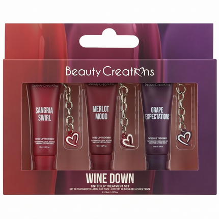 Beauty Creations Tinted Lip Treatment Set - Wine Down