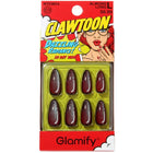 Glamify NTCW04 Clawtoon Press On Nails - Almond Long