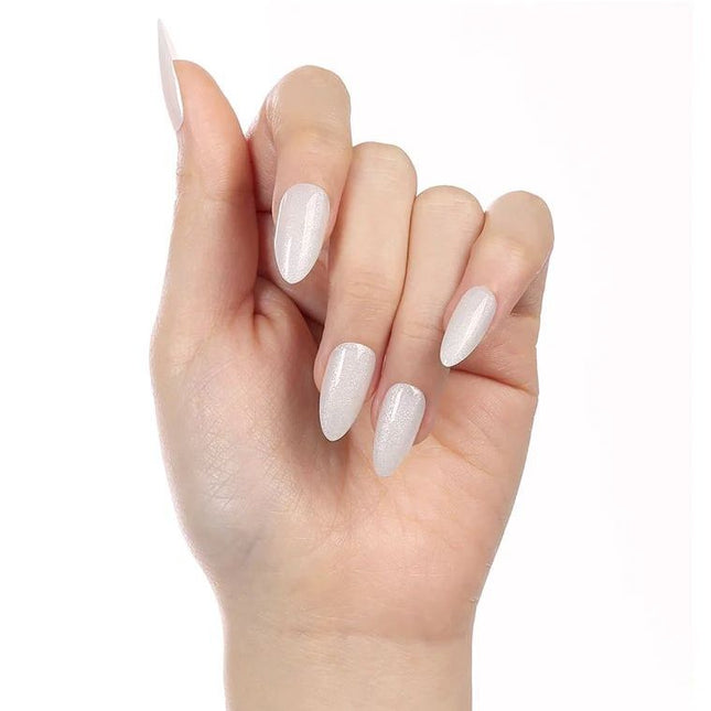 Glamify NTNK01 Naked Press On Nails - Almond Medium