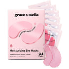 Grace & Stella Moisturizing Pink Eye Masks
