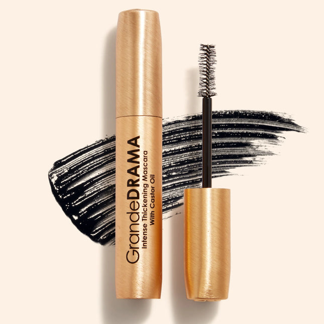 Grande Cosmetics GrandeDRAMA Intense Thickening Mascara with Castor Oil