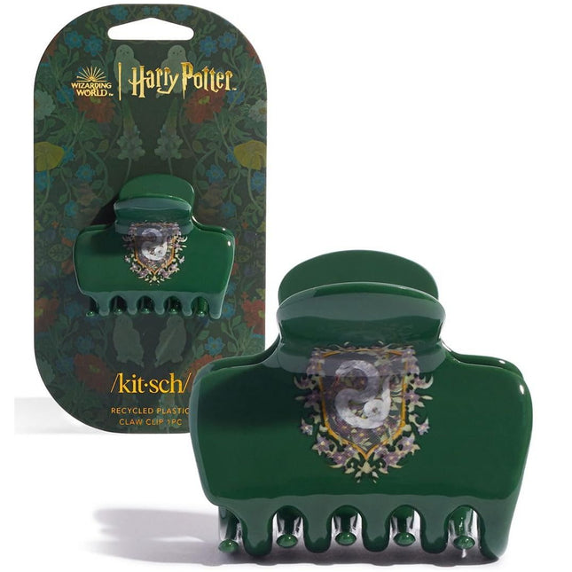 kitsch Harry Potter x Kitsch Recycled Pastic Claw Clip - Slytherin