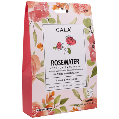 Cala Nourishing Essence Face Masks: Rose Water