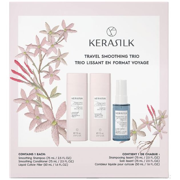 KERASILK Holiday Travel Smoothing Trio