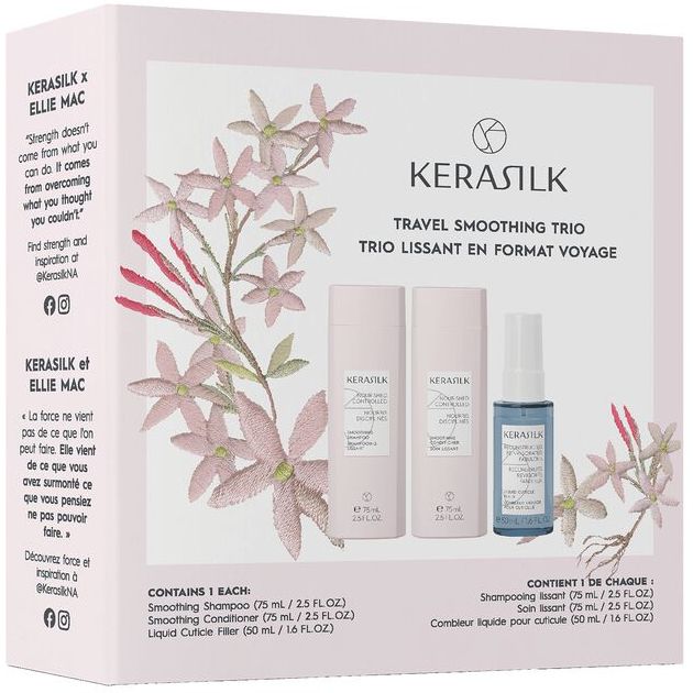 KERASILK Holiday Travel Smoothing Trio