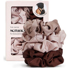 kitsch Cameo Satin Sleep Scrunchies 5pc Set