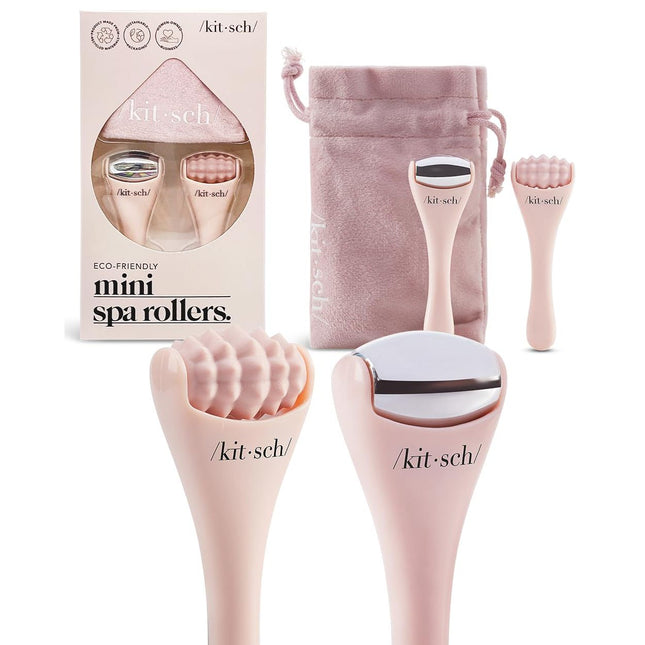 kitsch Mini Spa Rollers 2pc Set