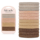 kitsch Neutral Glitter Elastics 12pc Set