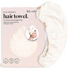 kitsch Organic Bamboo Hair Towel - White