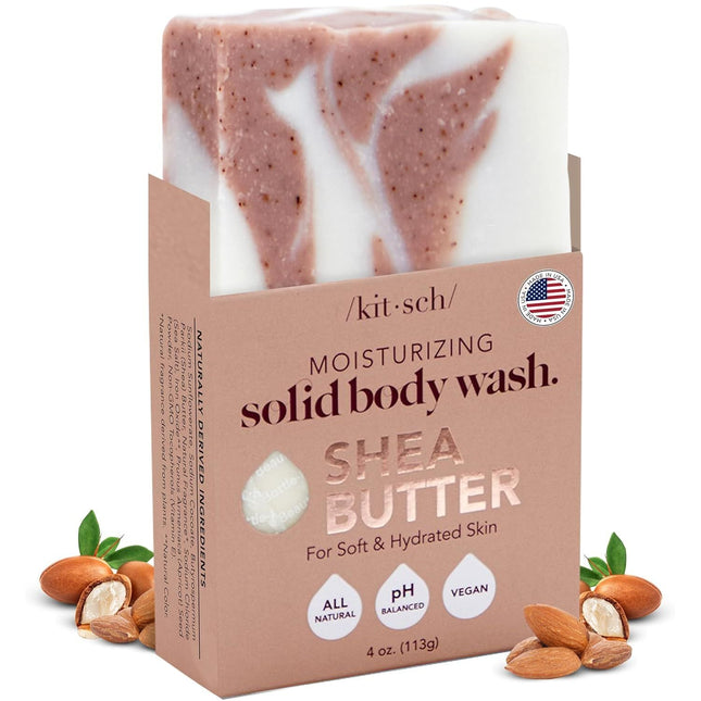 kitsch Shea Butter Exfoliating Body Wash