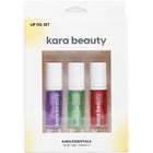 Kara ESSENTIALS Lip Oil 3-piece Set