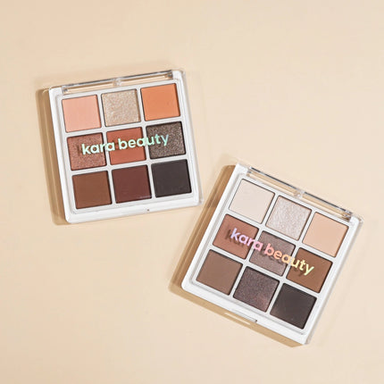 Kara Essentials Eyeshadow Palette - Cool Neutral