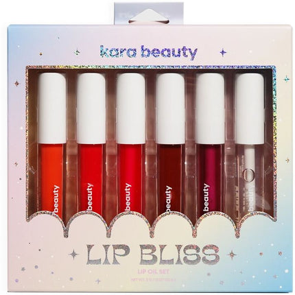 Kara LIP BLISS 6 Piece Lip Oil Set