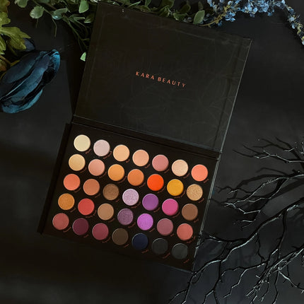 Kara On the Haunt 35-Shade Creative Beauty Palette - Vegan