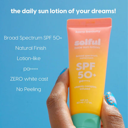 Kara Solful SPF 50 Face Sun Lotion