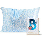 kitsch x Bridgerton Satin Pillowcase in Toile De Blue - Standard/Queen