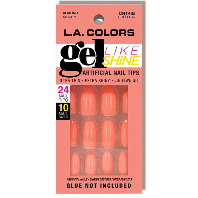LA Colors Gel Like Shine Nail Tips Good Day