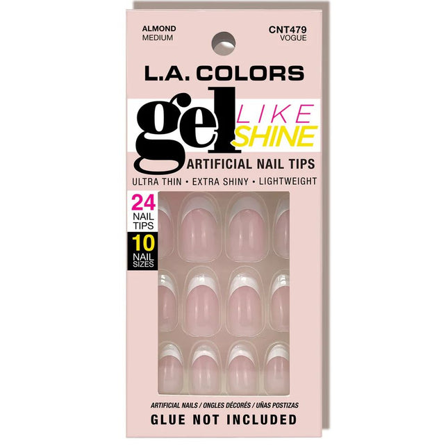 LA Colors Gel Like Shine Nail Tips Vogue