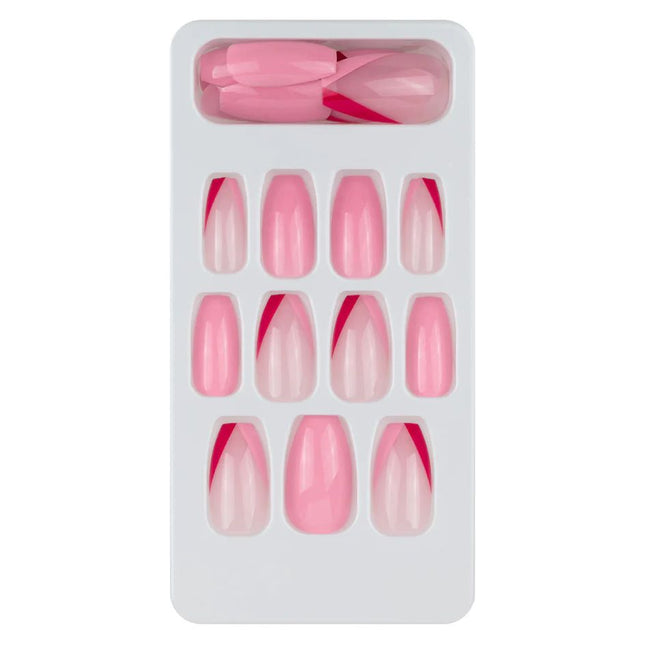LA Colors Nail Frill Soft & Flexible Artificial Nails Fashionista
