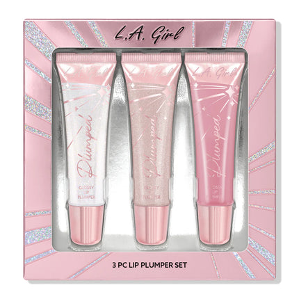 LA Girl 3 Piece Lip Plumper Gift Set - Plumped