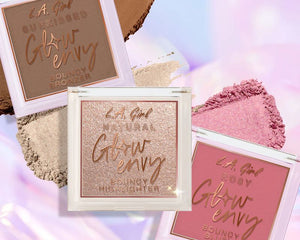 LA Girl Glow Envy Bouncy Bronzer, Blush & Highlighter