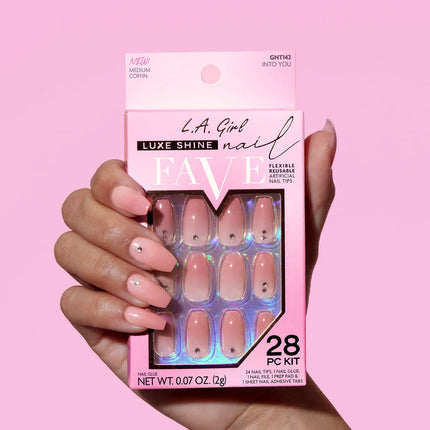 LA Girl Luxe Shine Fave Nail Tips - Into You