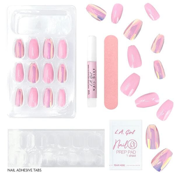 LA Girl Luxe Shine Fave Nail Tips - Total Vibe