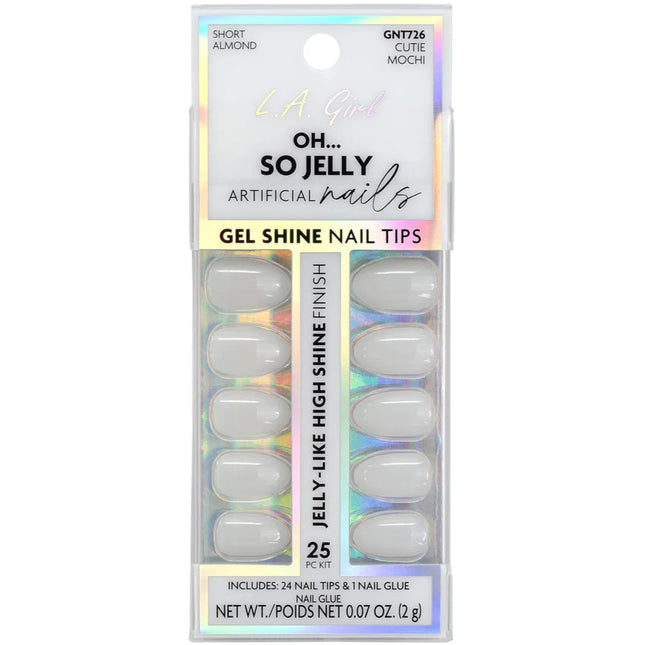 LA Girl Oh So Jelly Nail Tips - Cutie Mochi