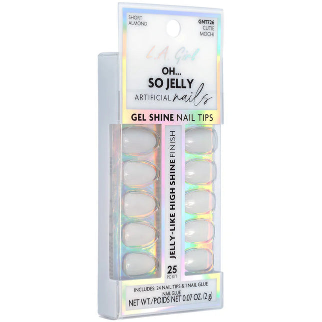 LA Girl Oh So Jelly Nail Tips - Cutie Mochi