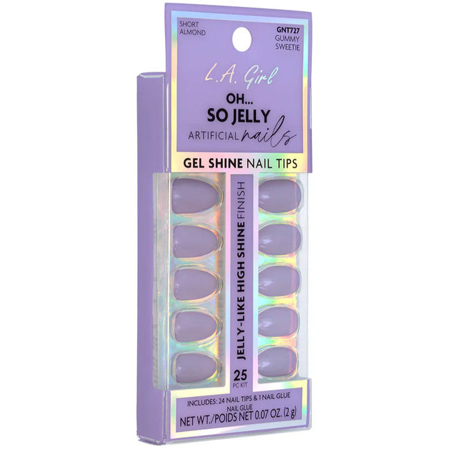LA Girl Oh So Jelly Nail Tips - Gummy Sweetie