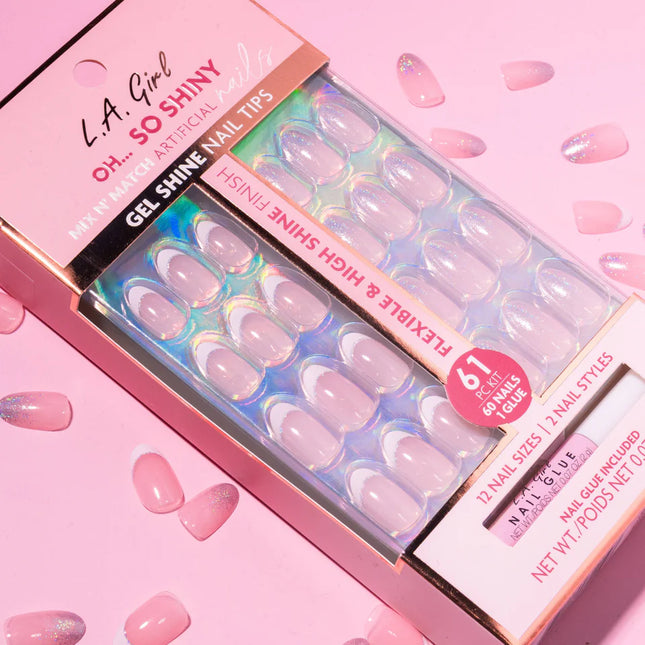 LA Girl Oh So Shiny Mix N’ Match Artificial Nails