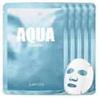 Lapcos Daily Aqua Sheet Mask - Skin Hydration - 5 Pack